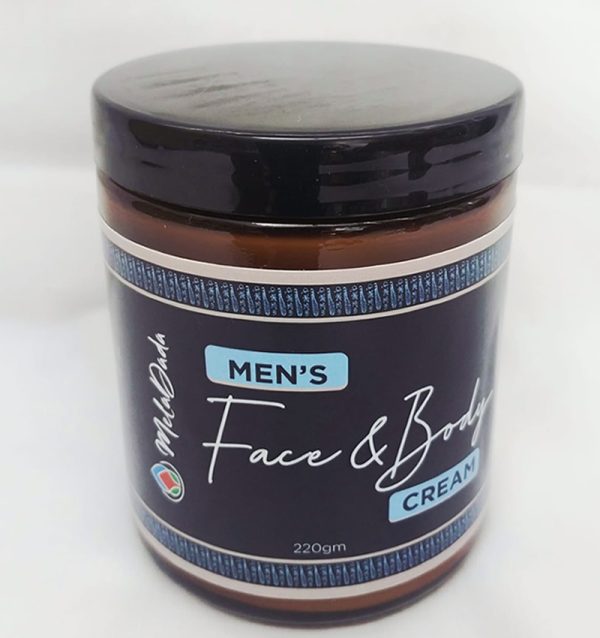 Mens face and body cream 250gm